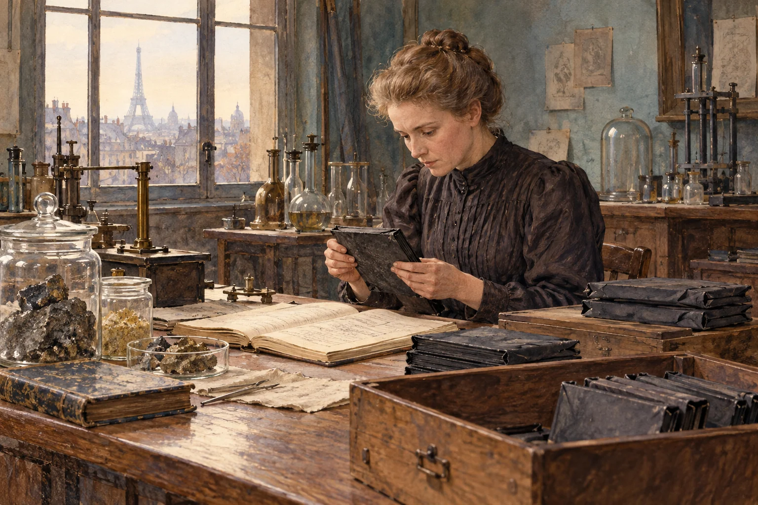 Париж, 1896 год: фотопластинки и лабораторные записи